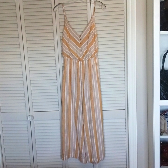 Gentle Fawn Lowe Linen Blend Jumpsuit,  Size L - Picture 2 of 14